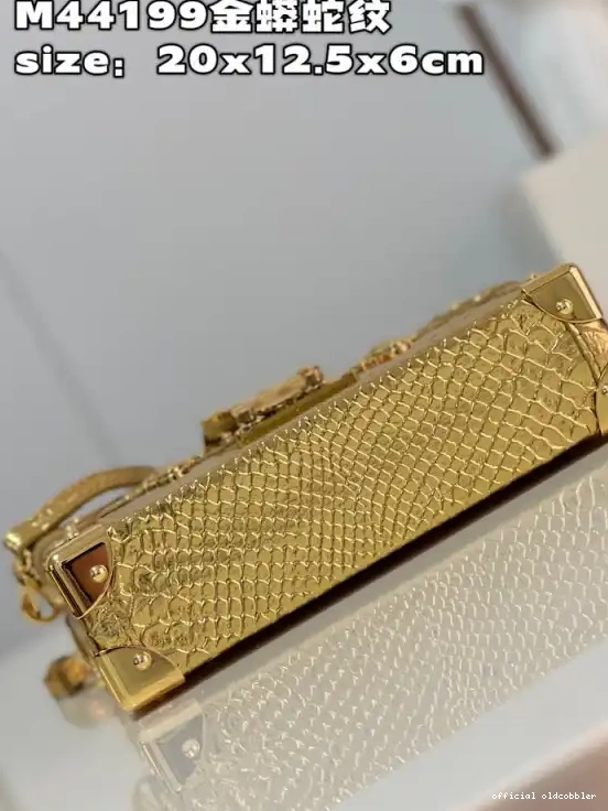 Official oldcobbler VUITTON PETITE MALLE LOUIS 0610